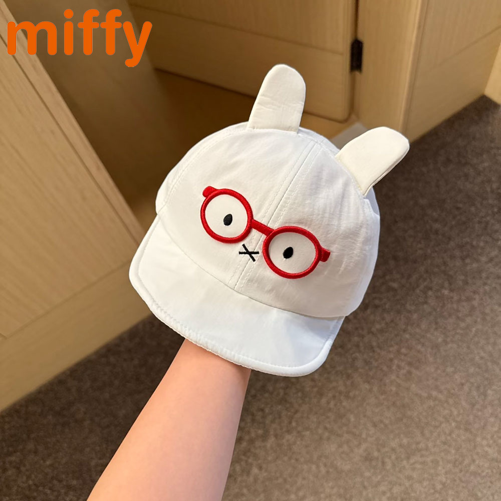 Snapback Hat Flat - Topi Bisbol Lucu Miffy Kawaii Topi