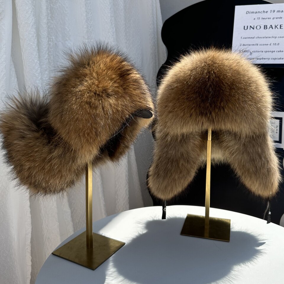 Trapper Hat Ear Flap - Topi Pelindung Telinga Berbahan Bulu Rubah