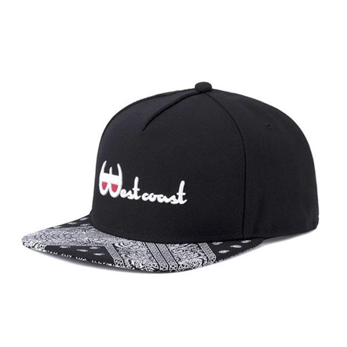 Snapback Hat Flat - Topi Pria Mewah 'Don't Mercy' Model