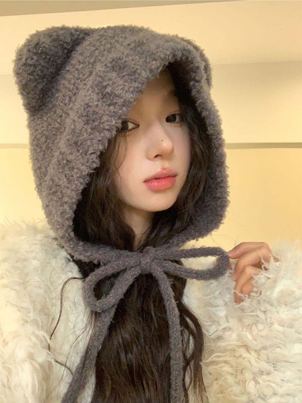 Topi Rajut Musim Dingin Lambha - Winter Trapper Hat ulasan dan harga