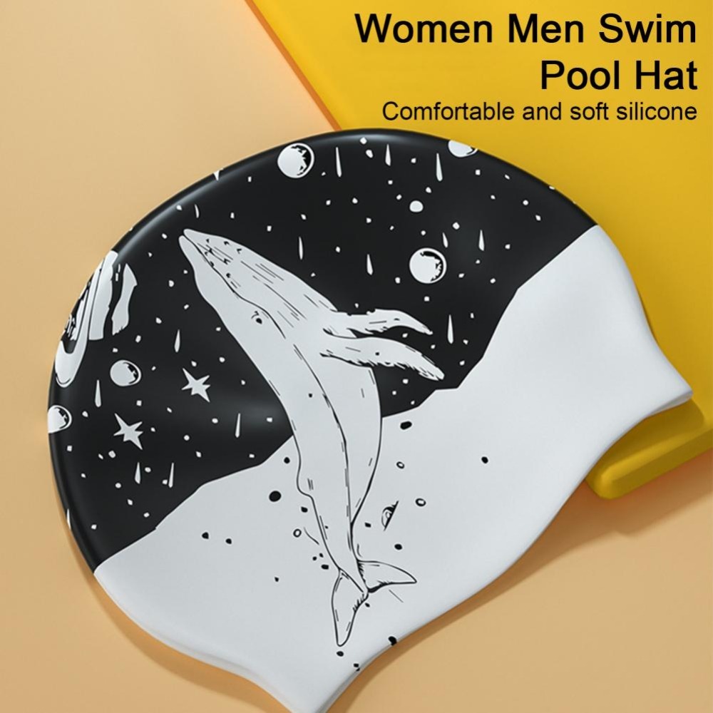 Topi Renang Cetak Dua Sisi Tid - Swim Hat Silicone ulasan dan harga