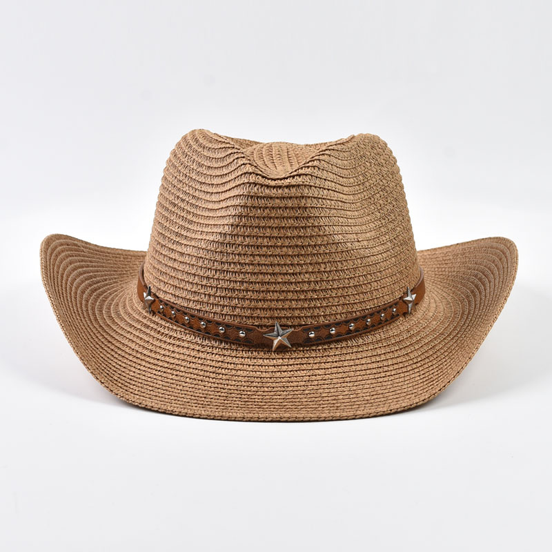 Topi Koboi Wanita Bahan Jerami - Cowboy Hat Straw ulasan dan harga