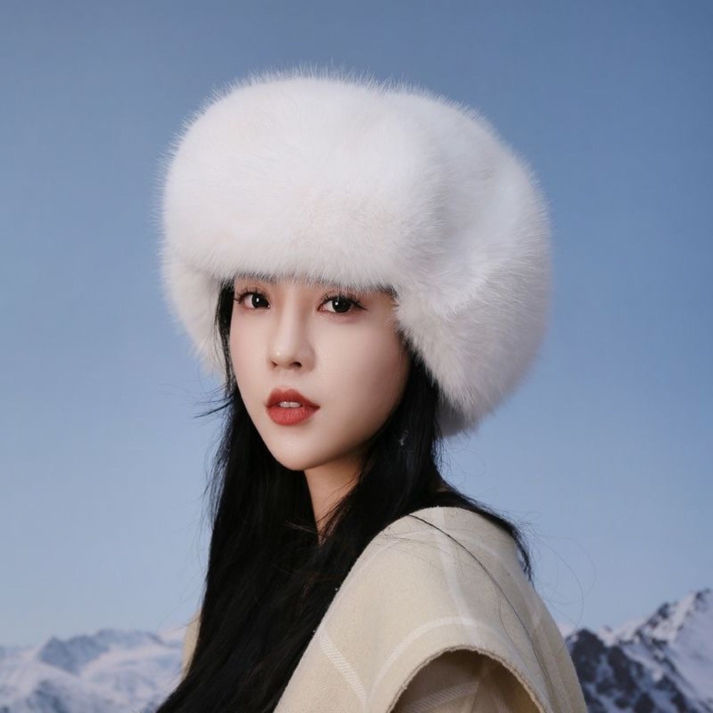 Topi Bulu Palsu Tebal Lembut T - Winter Trapper Hat ulasan dan harga